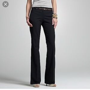 J. Crew wool favorite fit black dress pants, 4T